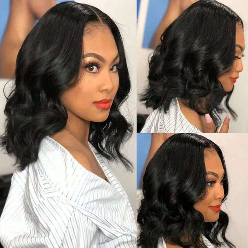 And Go Glueless Body Wave Bob Wigs For Women Ready To Wear 4X4 Lace Closure Wig Human Hair