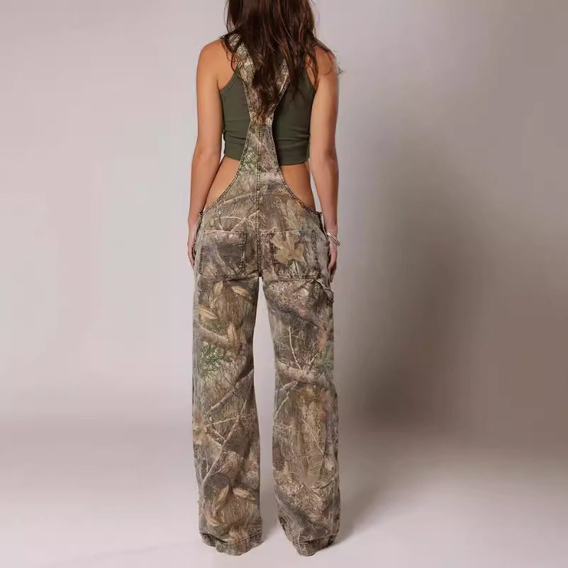 Street-Chic Printed Wide-Leg Jumpsuits: Summery One-Piece Spice Girl Vibes