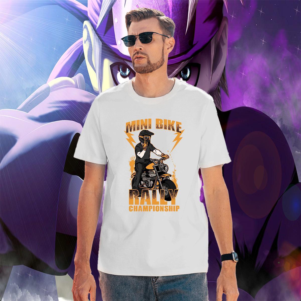Free Shipping motorbike Men T Shirts Hip Hop Men Tops Tees 100% Cotton 230g Brand O-Neck Short Sleeve Floral Print Clothes