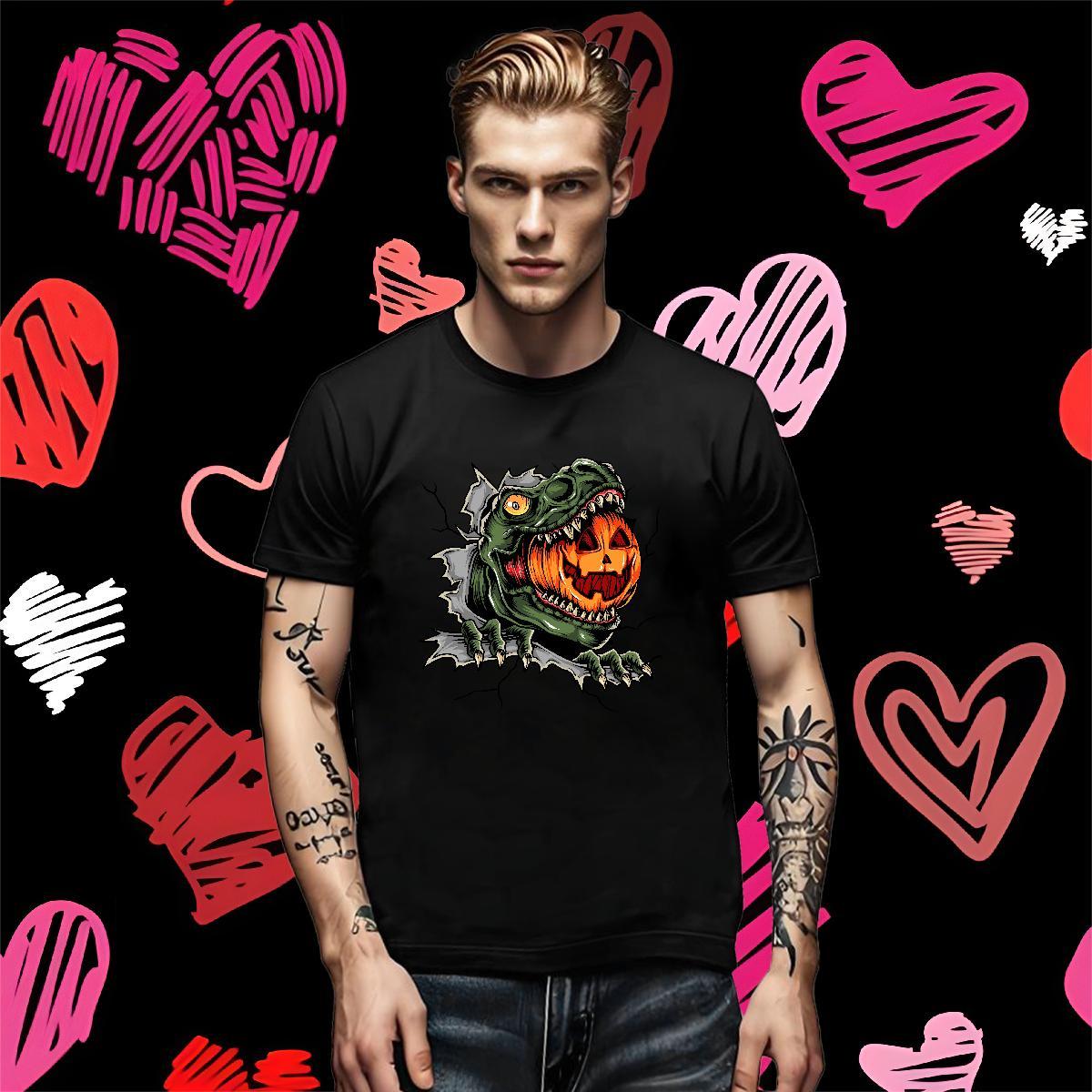 2024 DIY Men Tops Tees crocodile Home Outdoor 230g Pure Cotton Polos O Neck Short Sleeves High Quality T Shirts Men Custom Anime