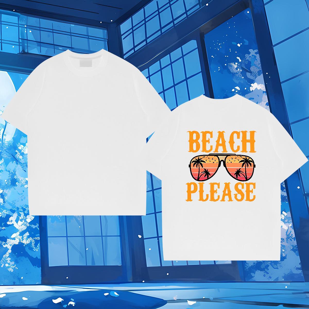 Fashion New Mens Tshirts tree Sports Casual 100% Cotton 230g Tops Shirt Short Sleeve O-Neck Comfortable Man T Shirts Cartoon Print