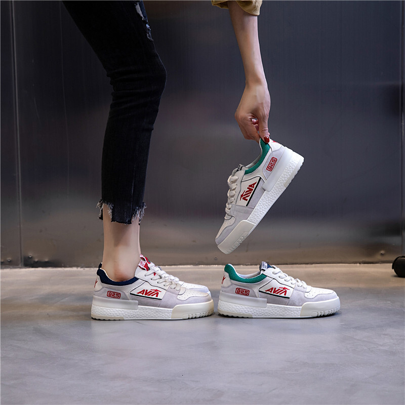Ddmysports Top Layer Cowhide Small White Shoes For Women In New Flat Bottomed Shallow Mouth Casual Leather Versatile Sports Single S Trend OUTDOOR