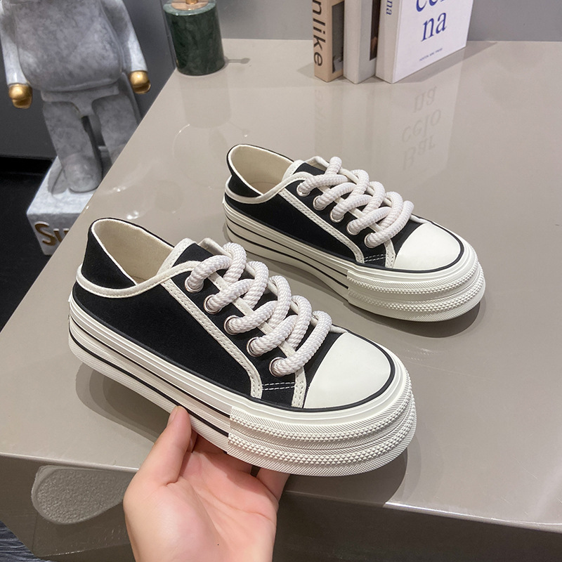 Ddmysports Instagram Korean Version Two In Canvas Summer New Versatile Student Running Board Casual Shoes For Women OUTDOOR