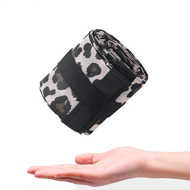 Foldable Shopping Bag for Women Crossbody Nylon Handbag Ultra Lightweight Tote Bags Large Capacity Travel Beach Storage Pack 240819ZYl