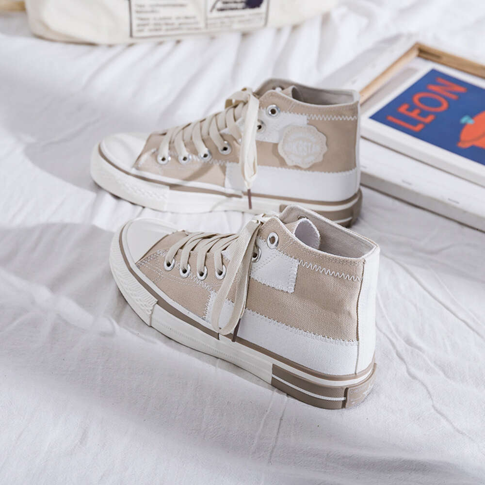 Ddmysports Korean Version High Top Canvas For Women New Ulzzang Autumn Ins Benshan Trendy Shoes OUTDOOR