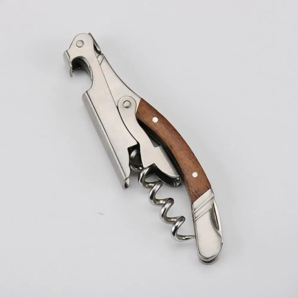 Forkry Waiters friend corkscrew bottle opener aluminum tincture remover 240819