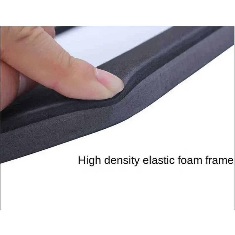1pcs Mirror Wall Mount Makeup Back Shockproof Foam Square Hair Hairdressing Supplies Y240819