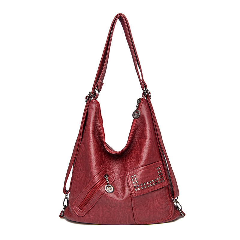 New Fashion Shoulder Bag Simple and Casual Multi functional Women's Backpack