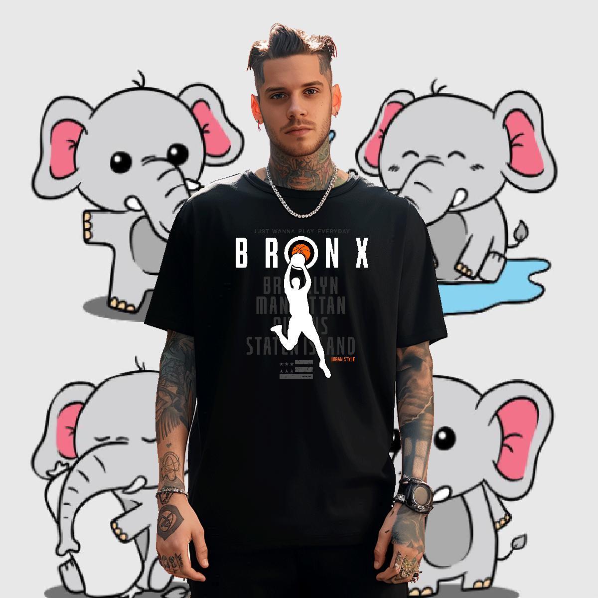 Classic Casual basketball Tshirts 100% Cotton 230g T Shirt For Man Black White Home Outdoor Breathable Short Sleeve Unisex Clothes