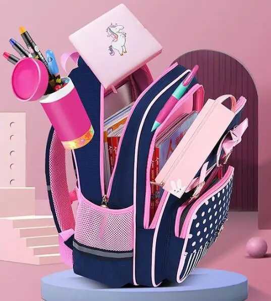 Children School Wheeled Backpack For Girls Trolley School Backpack School Wheeled Backpack Kids School Bag With 2 Wheels 6 WheeL Y240820