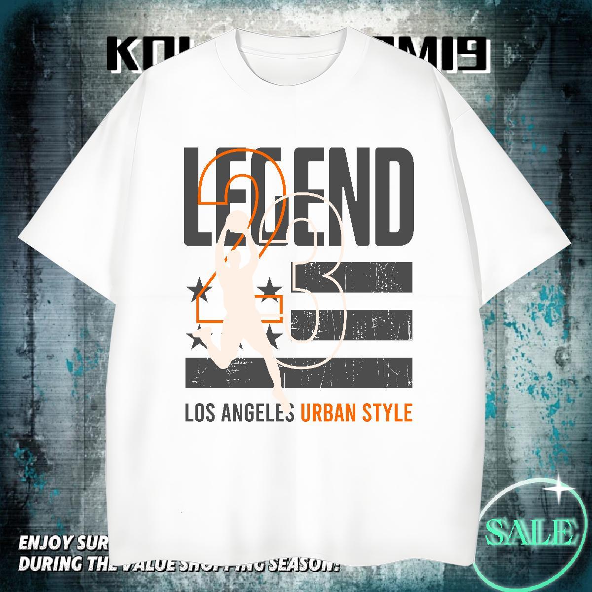Popular Men Tops Tees Casual Daily Wear 230g Pure Cotton Custom Printing Short Sleeve O-Neck basketball Men T Shirts Designer Clothings