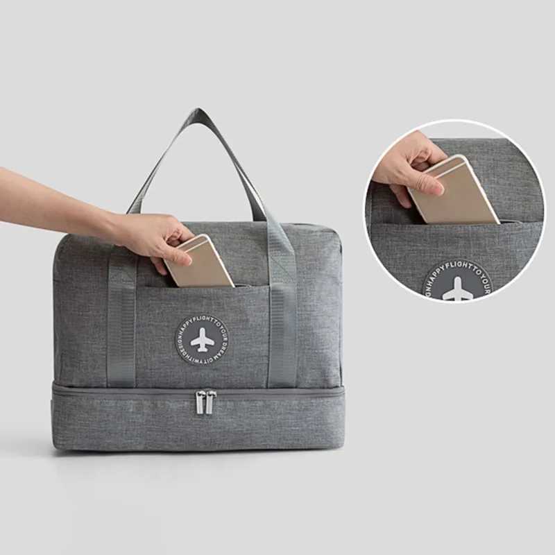 Travel Organizer Bag Large Capacity Luggage Bag School Man Women Travel Carry on Luggage Dry Wet Separation Storage Bag Bolsas CL240820