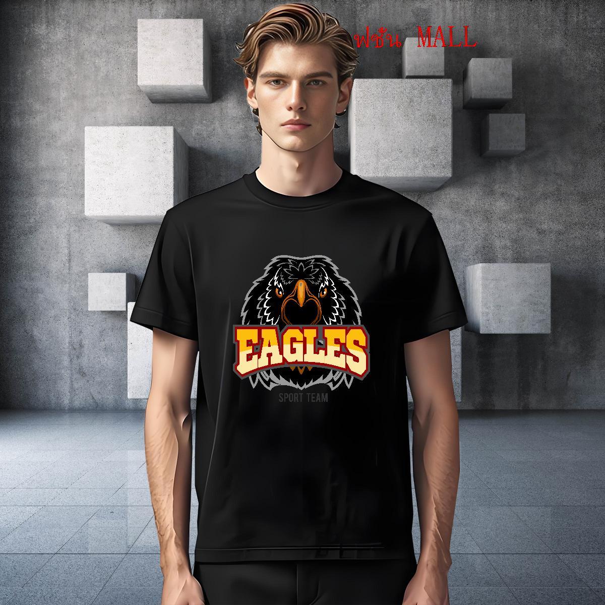 TOP Quality Men T Shirts eagle Breathable Anime Printing Street Custom Cartoon 100% Cotton 230g Tshirts 2024 Summer Tees Shirts