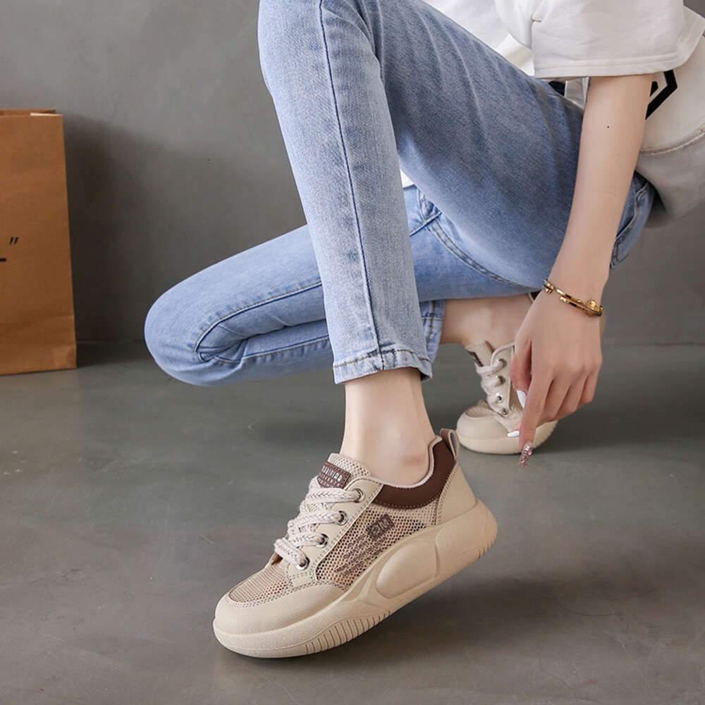 Ddmysports Little White Summer New Korean Edition Instagram Student Casual Women S Shoes Ollow Out Versatile Sandals Trend Z OUTDOOR