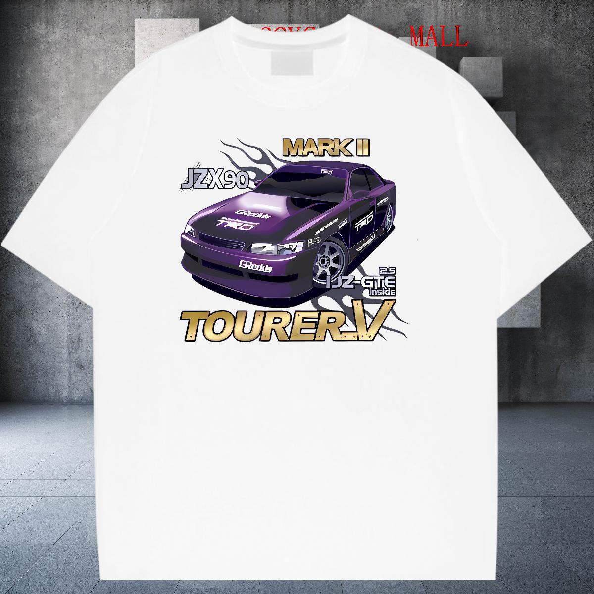 Comfortable Tshirt for Man Woman Casual Beach 230g Pure Cotton Anime Print O-Neck Short Sleeve beach T Shirts Men Wholesale Tops