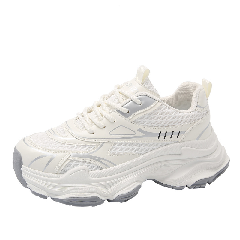 Ddmysports Ins Korean Version New Dad For Women Autumn Student Sports Running Thick Soled Height Increasing S Shoes ZL OUTDOOR