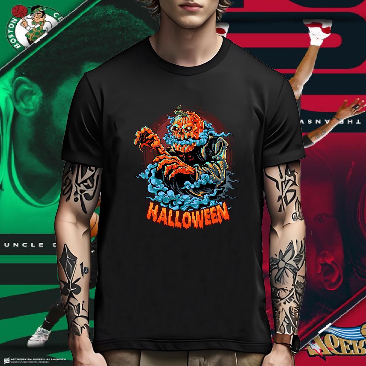 Cool T-Shirts pumpkin Breathable Soft Summer Casual DIY Logo Oversized 230g Cotton Couples T Shirts Classic Casual Tees Shirts