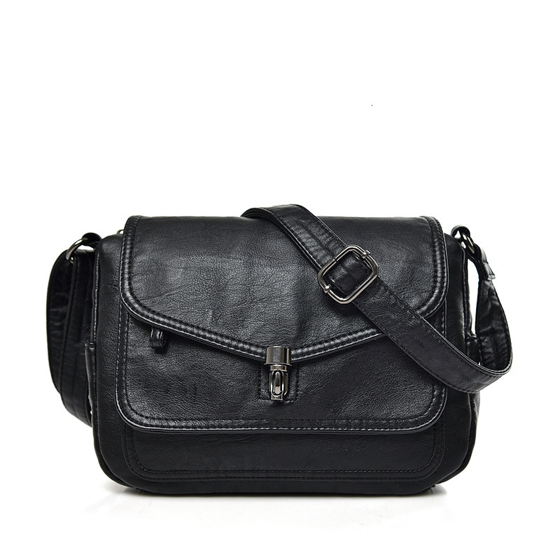 Women's New Temperament Soft Leather Popular Crossbody Fashion Foreign Style Mom's Bag