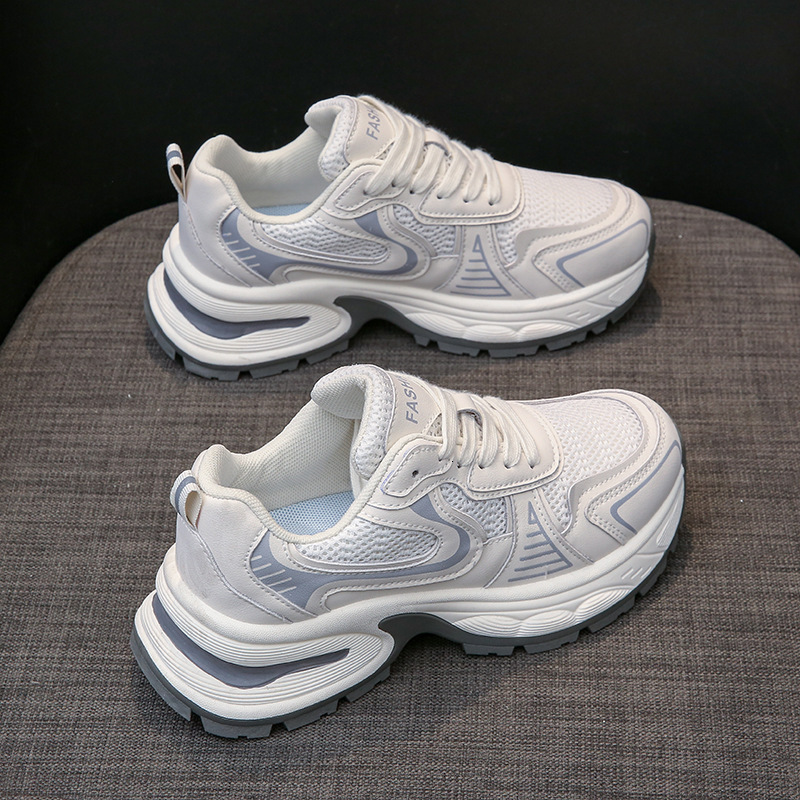 Ddmysports Instagram Korean Edition New Dad Women S Spring Student Sports Running Casual Thick Sole Versatile Shoes A OUTDOOR