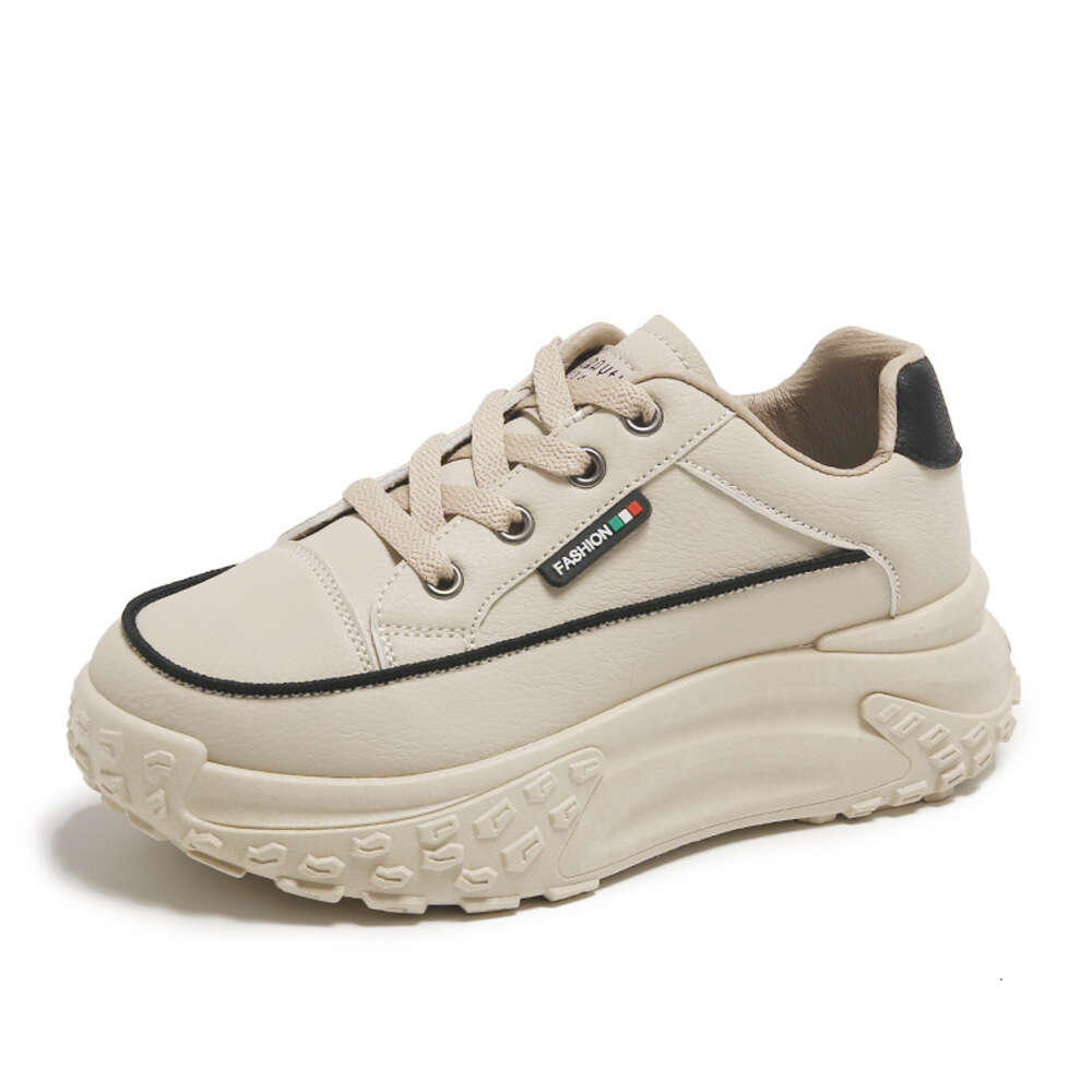 Ddmysports Korean Version Of Little White Summer New Instagram Student Leisure Street Shooting For Women Thick Sole Elevated Board Shoes Z OUTDOOR