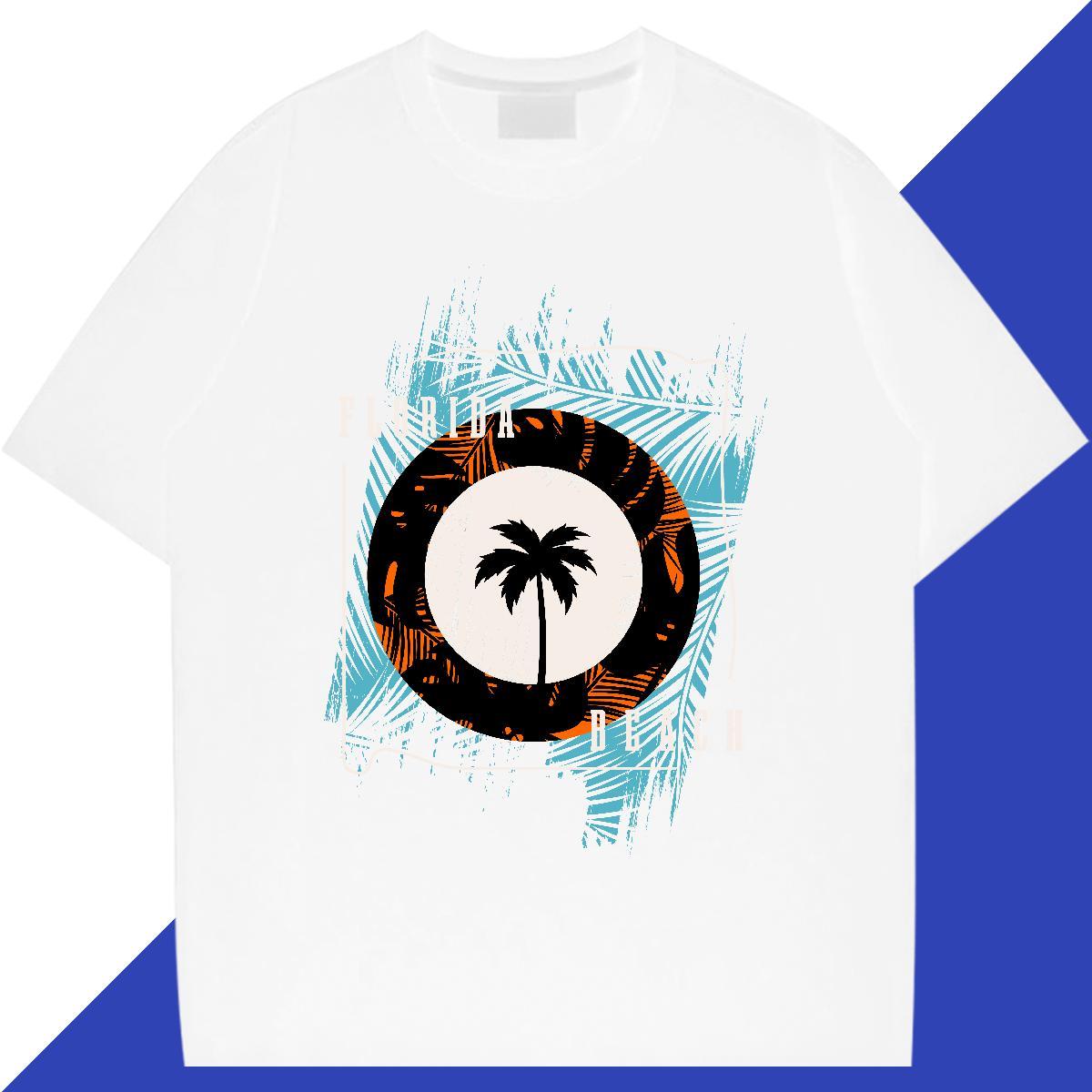 Comfortable Tshirt for Man Woman Daily Wear 230g Pure Cotton Plus Size Custom Crew Neck tree Mens T Shirts Classic Casual Tshirts