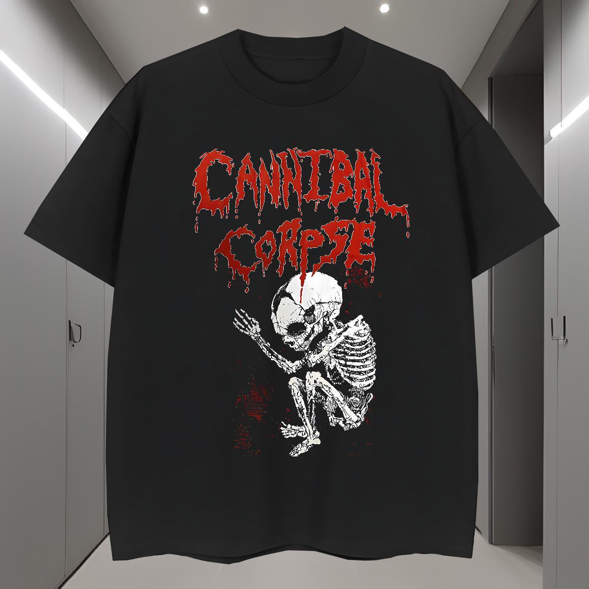 Man T Shirts 230g Pure Cotton scary Casual Beach Breathable Soft Oversized 3XL 4XL Tshirt for Man Woman Stylist Brand Tees Shirts