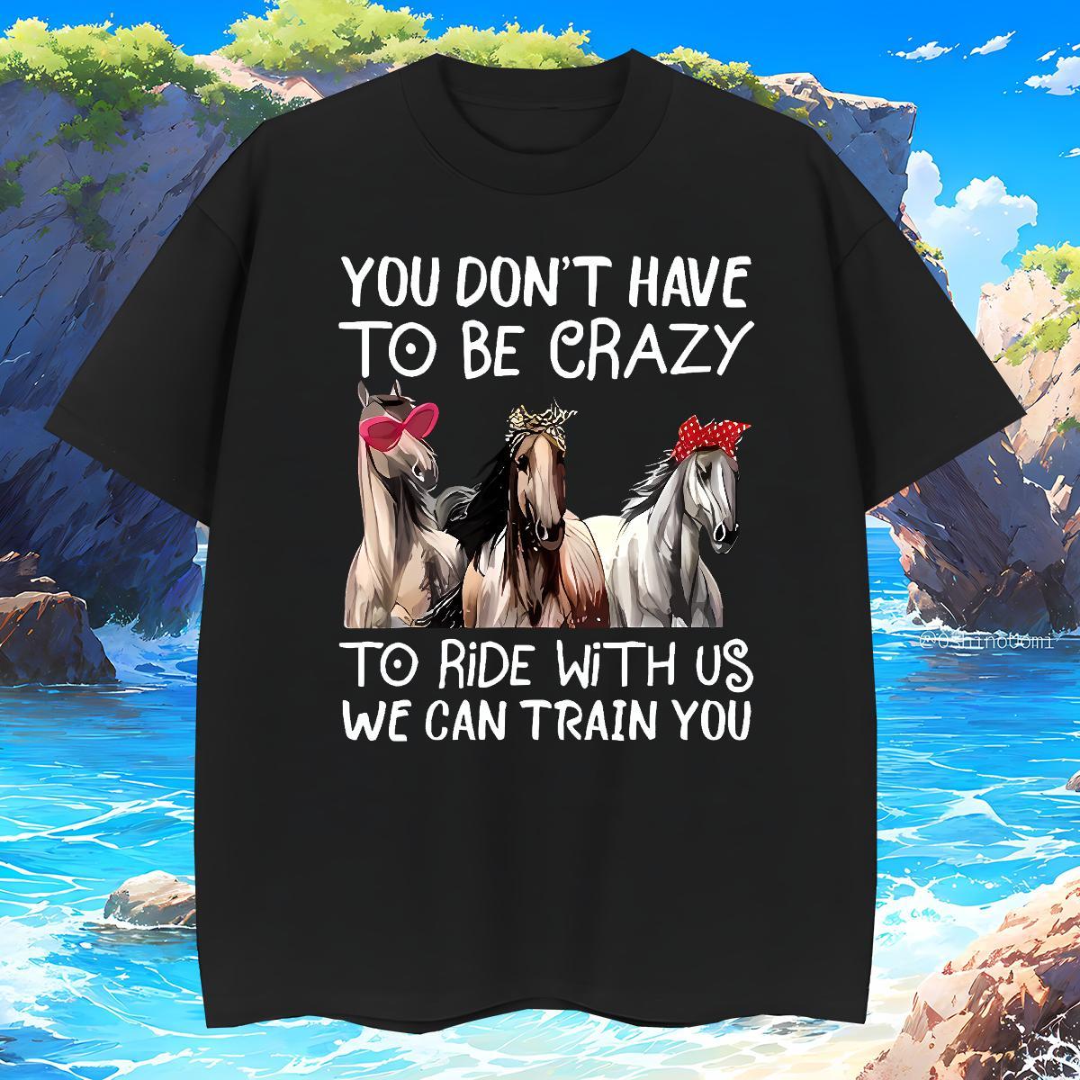 T Shirts Men 230g 100% Cotton horse Sports Casual Breathable Short Sleeve Black White Men Tops Tees DIY Customized Free Shipping Polos