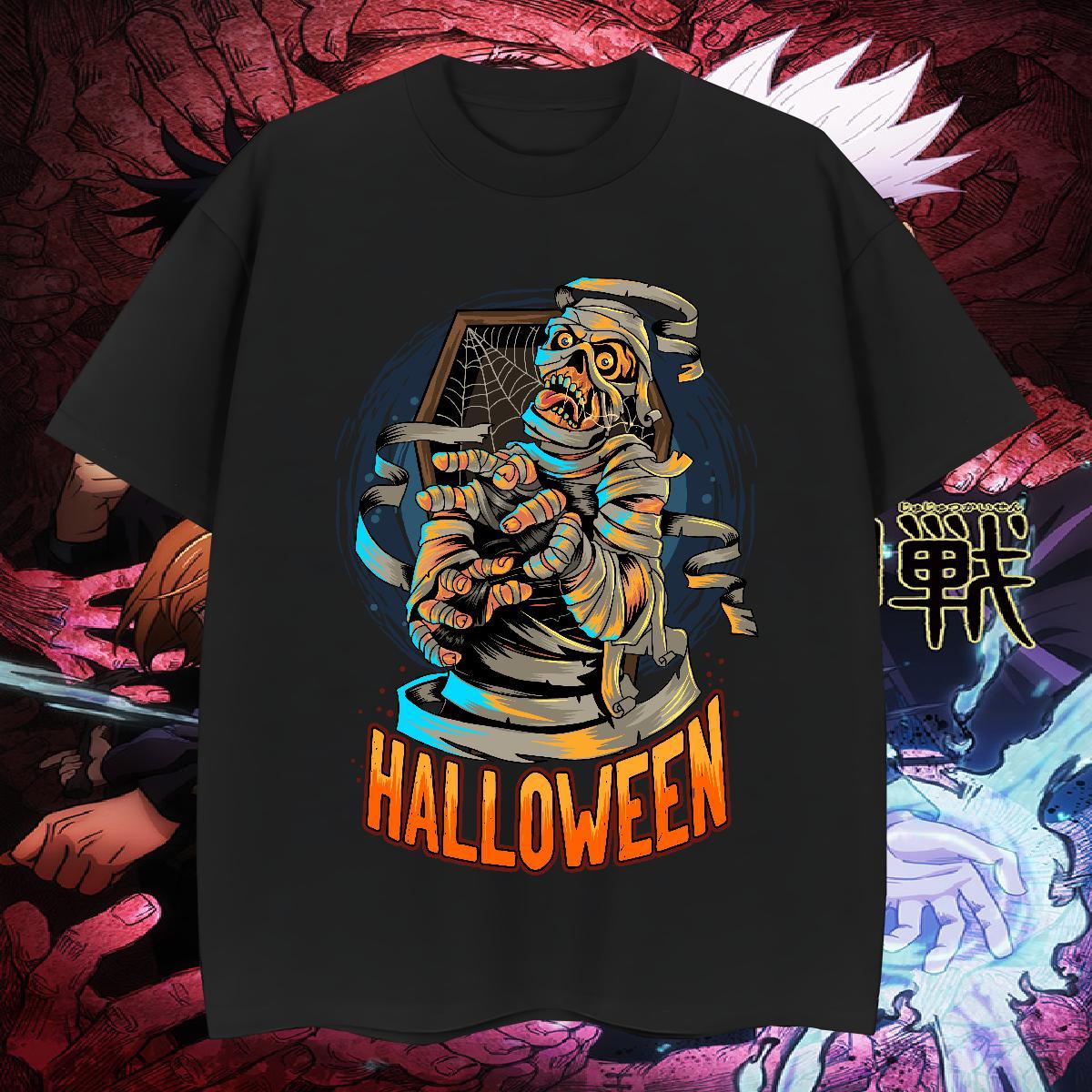 Free Shipping Mens T Shirts skull Breathable Short Sleeve Street wear Hip Hop DIY Printed 230g Cotton Men Tops Tees DIY Customized Tee Shirt
