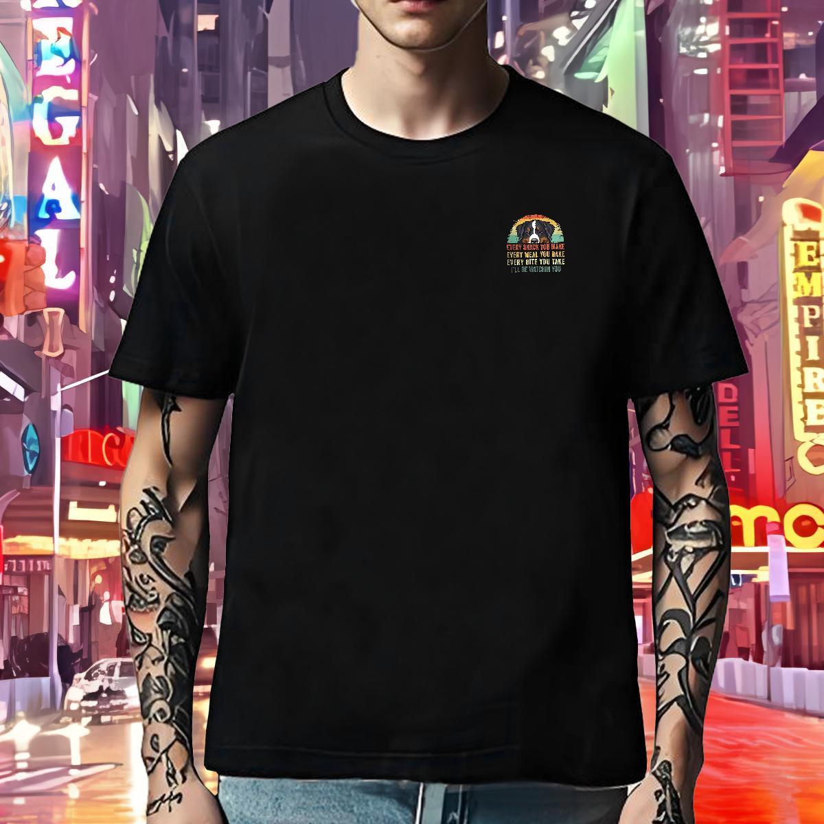 Brand Couples T Shirts dog Beach 230g Cotton Tops Shirt Breathable Short Sleeve High Quality Men T Shirts DIY