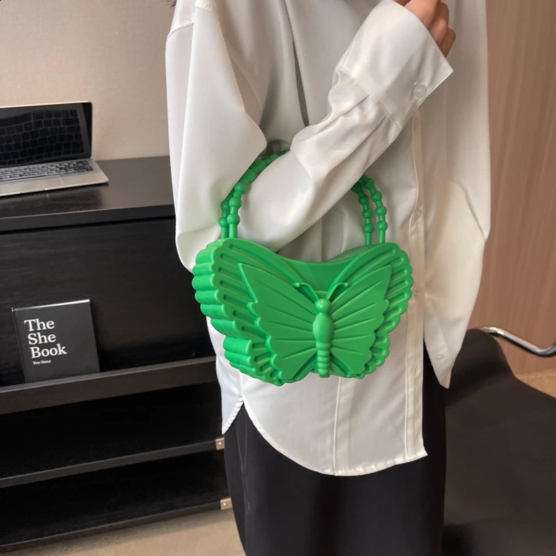 Trendy Butterfly Tote Clutch Bag Handbags and Purses 2023 Ladies Evening Bags High Quality 240819