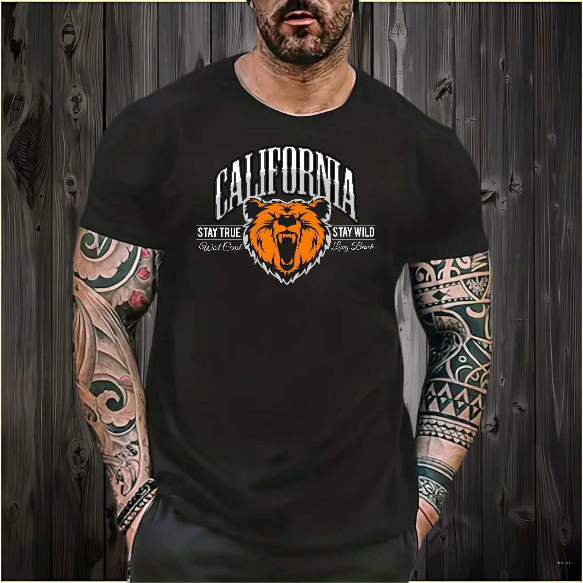 Free Shipping Man T Shirts animal O Neck Short Sleeves Street Casual Cartoon Print 230g Pure Cotton Couples T Shirts New Arrival Tops Shirt