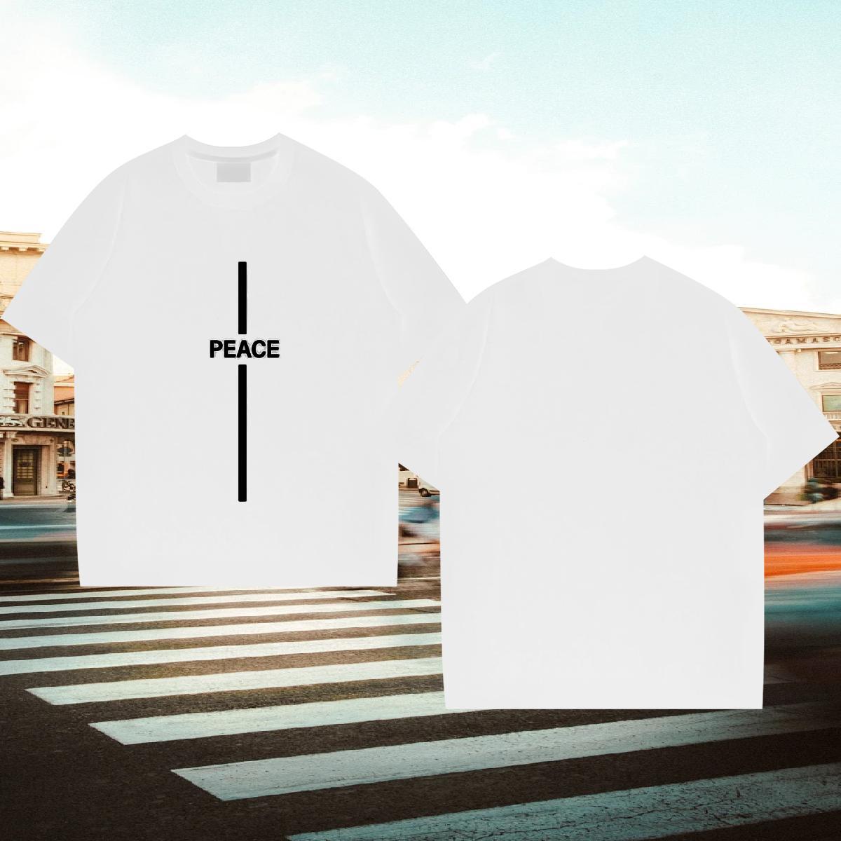 Soft Men Tops Tees Sport 230g 100% Cotton DIY Anime Crew Neck Breathable letter Mens T Shirts Custom Top Tees