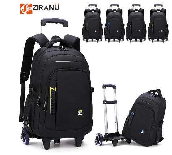 kids School Wheeled Backpack bag boys School Trolley Bag for primary school Wheeled bag for teenagers School travel trolley bag Y240820