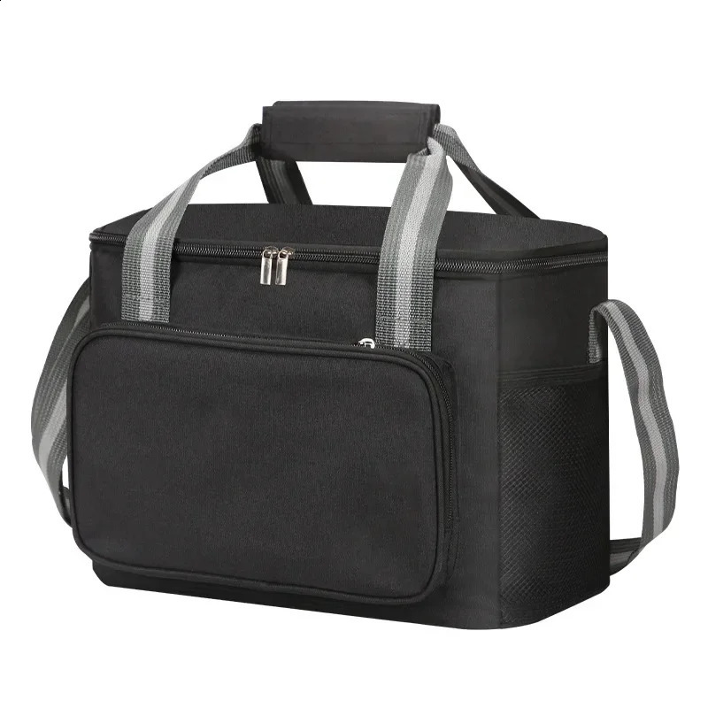 Thermal insulation bag thickened outdoor Oxford cloth thermal insulation and cold insulation large capacity portable Lunch Bag 240819