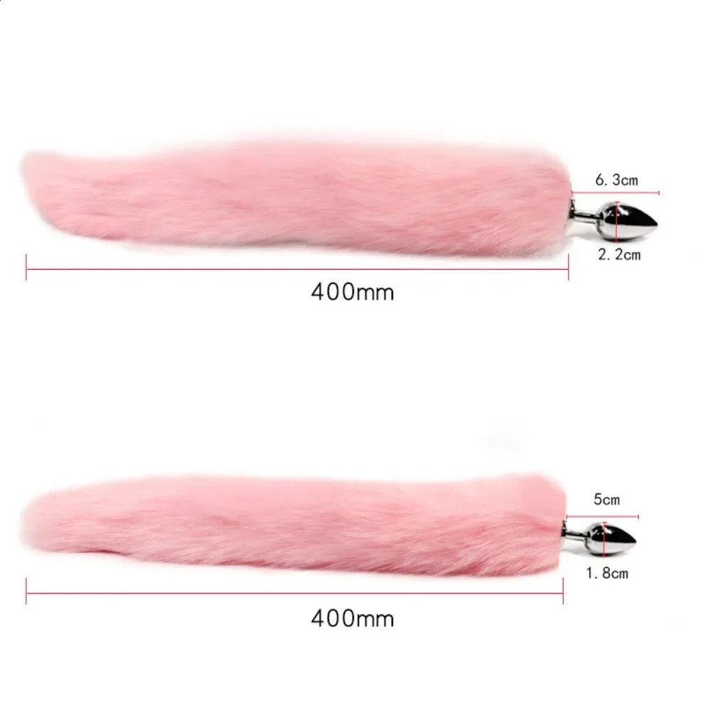Small 1.82.2cm Fox Tail Sex Toys Anal Plug Role-playing Adult Game Couple Training Rabbit Tail Butt Plug Anal Toys for Couple 240813