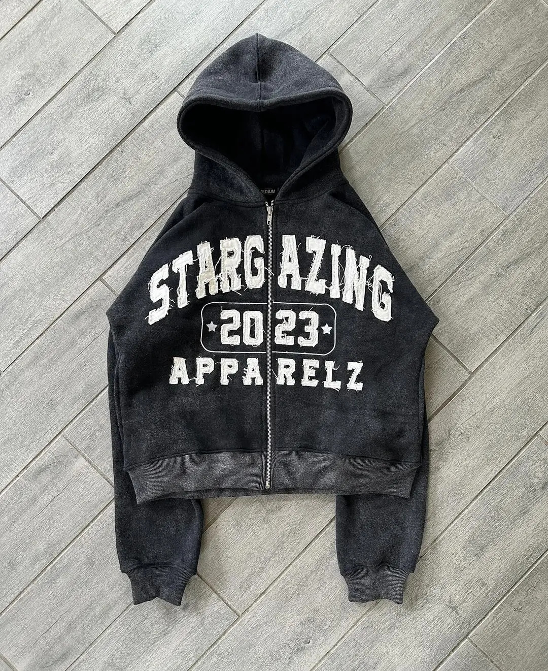 European and American Letter Embroidery Fashion Y2K Hoodie Harajuku Trendy Sweatshirt High Street Hip-hop Loose Sportswear Top 240819