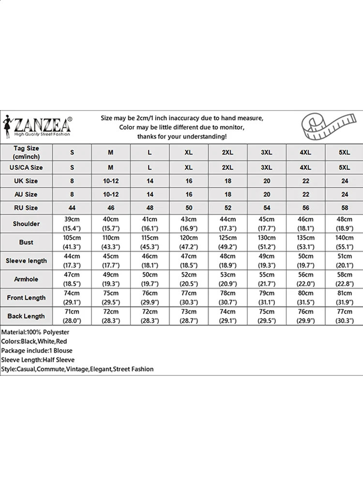 ZANZEA Elegant Womens High Neck Half Sleeve Shirt Summer Casual Loose Shirt Fashion Work OL Top Womens Party Blusas Chemise 240820