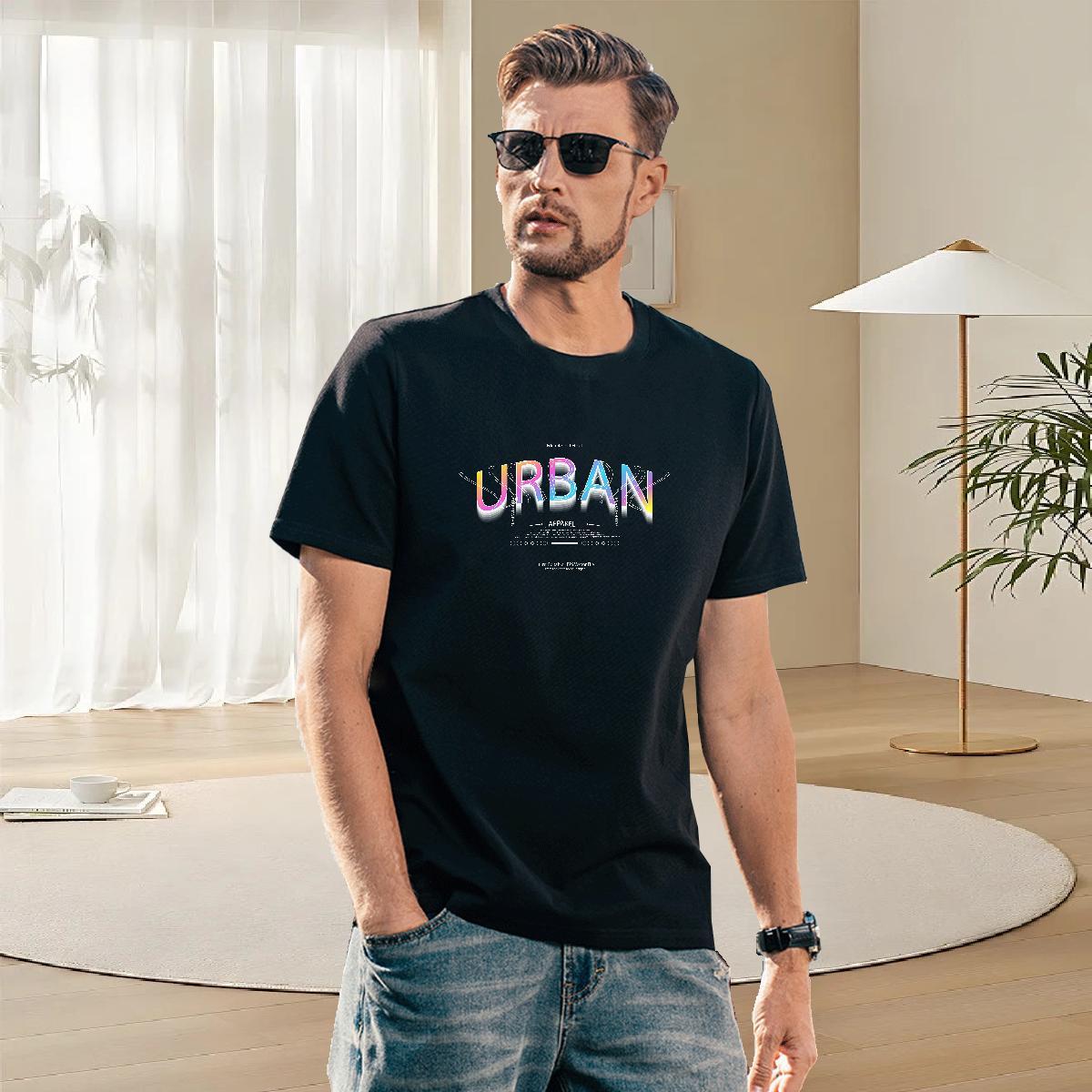 Designer Tshirt for Man Woman Casual Daily Wear 230g 100% Cotton Custom Print Oversized Crew Neck URBAN T-Shirts Fashion New Tees Shirts