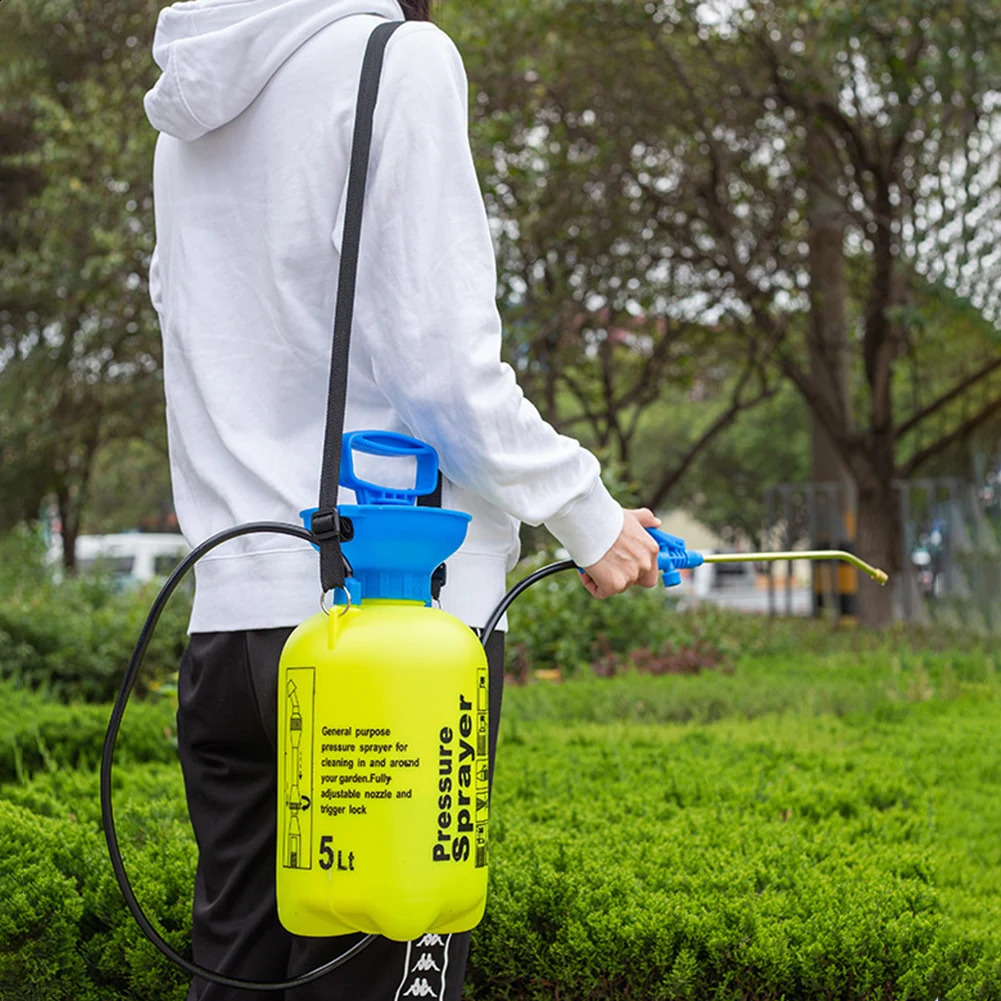 2L/ 5L Hand Pressure Sprayer Air Pressure Pump Sprayer for Garden Irrigation Gardening Tools Watering Can Mist Nozzle for Lawn 240819