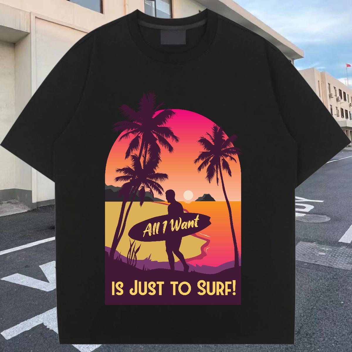 2024 Casual Unisex Tshirts Street Breathable Short Sleeve Tops Shirt Brand 230g Cotton beach Anime Oversized T-Shirts for Women