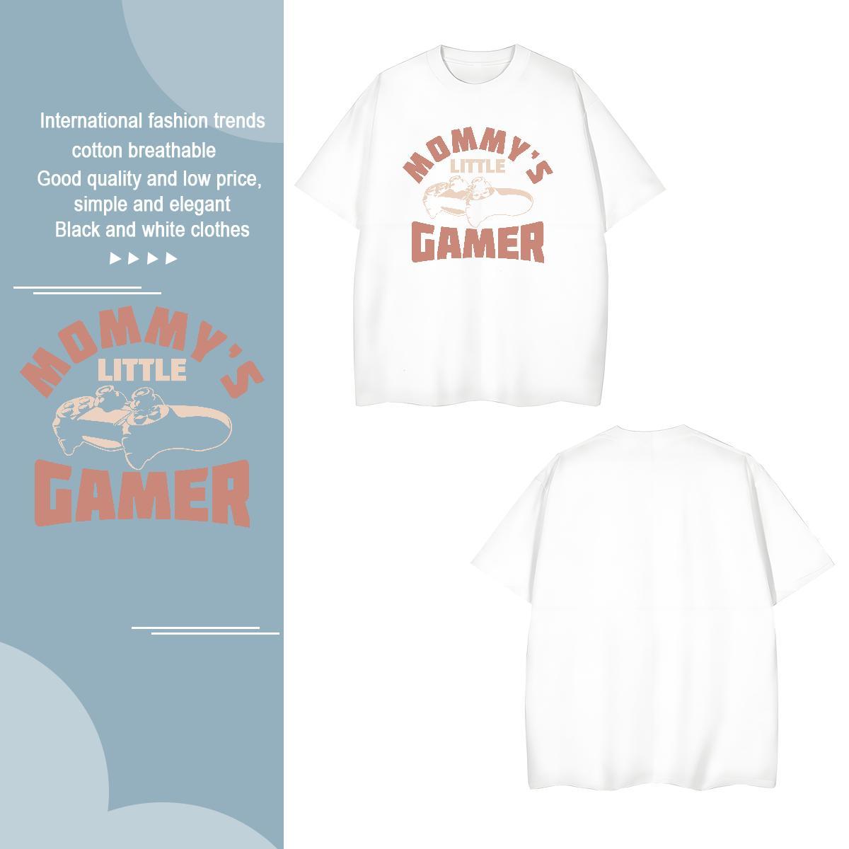 Loose monogram 230g Pure Cotton Tshirts Casual Daily Wear O-Neck Short Sleeve Men T Shirts Designer Graphic Polos