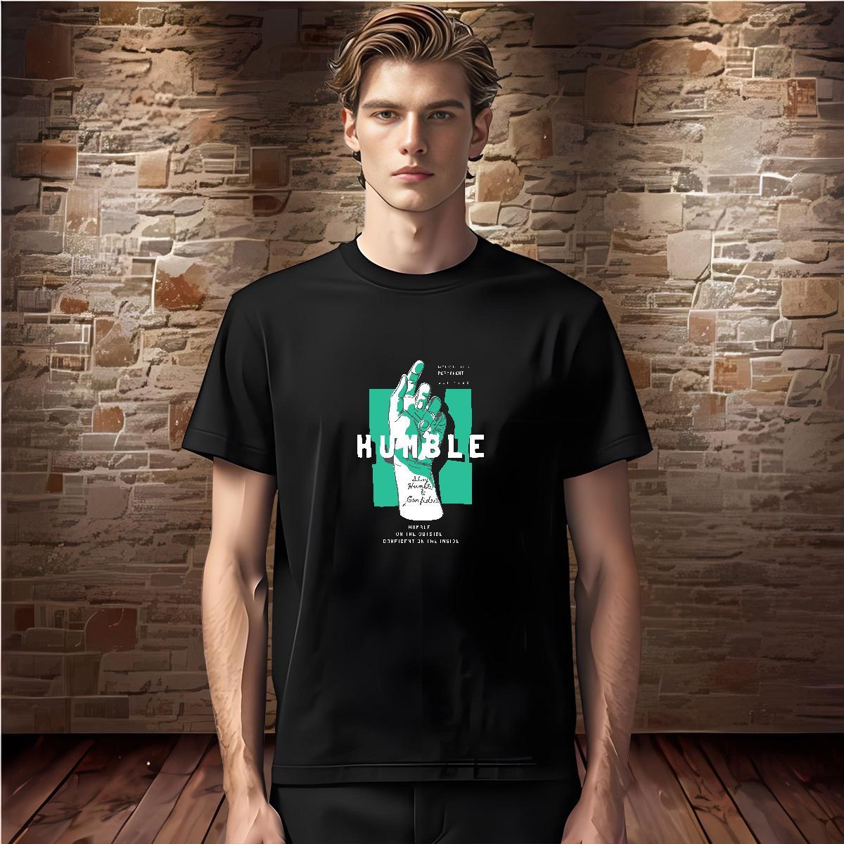 T shirt 230g Pure Cotton hand Sport Breathable Short Sleeve Anime Print Men Clothes T-Shirt Stylist Popular Wear