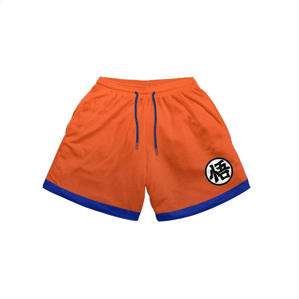 Mens gym shorts 3D printed quick drying grid casual board summer jogging fitness basketball 240819