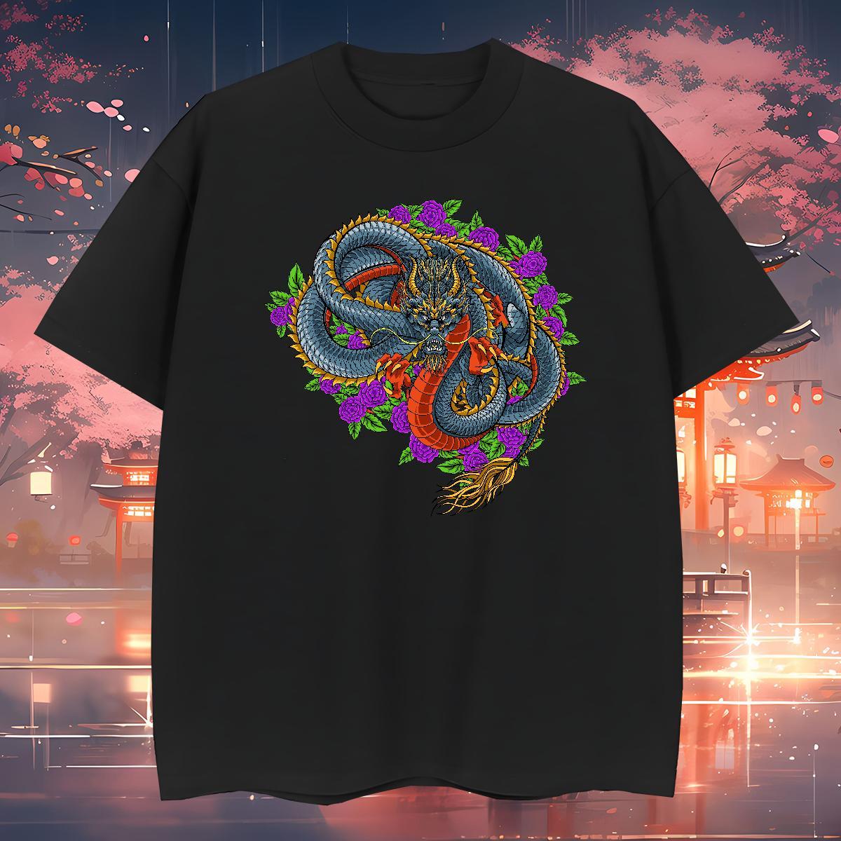 T-Shirts 230g 100% Cotton angry Street O Neck Short Sleeves White Plus Size Men Tops Tees 2024 Soft Clothes