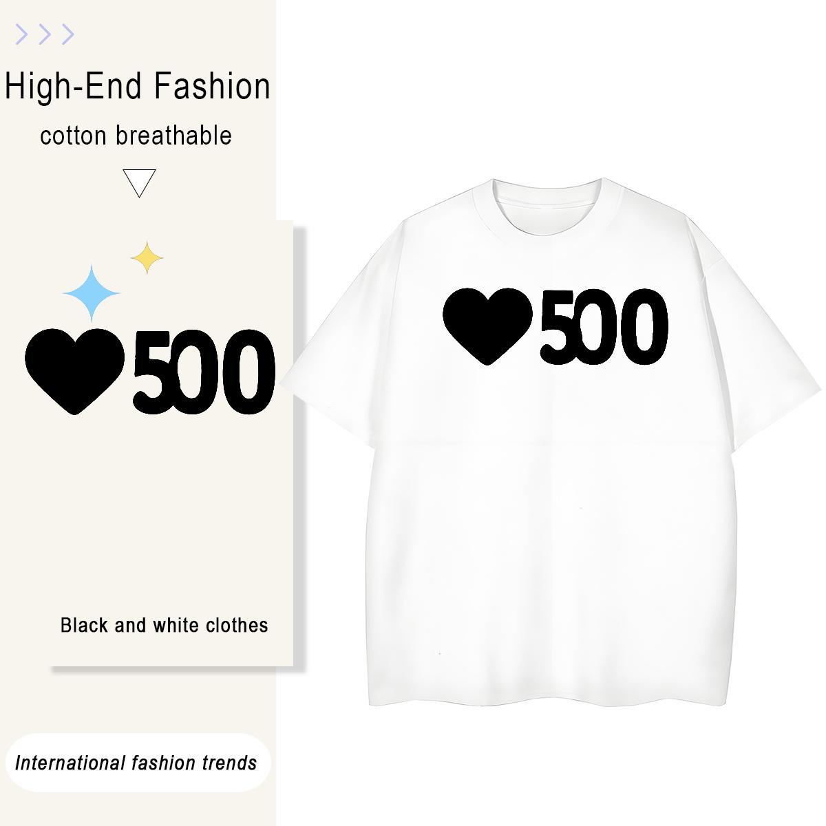 Cool Design letter 230g 100% Cotton Men Tshirts Daily Outfit Breathable Men T Shirts Fashion Casual Custom Big Size Clothings