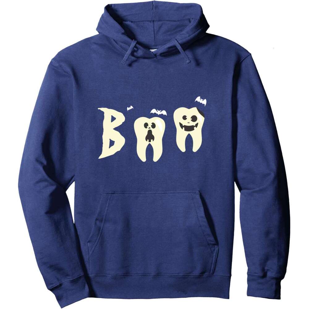 Hoodie for Mens Womens Dental Halloween And Funny Dentist Costume Boo Pullover Hoodie Hoodies sweatshirt pullover jacket Long sleeve