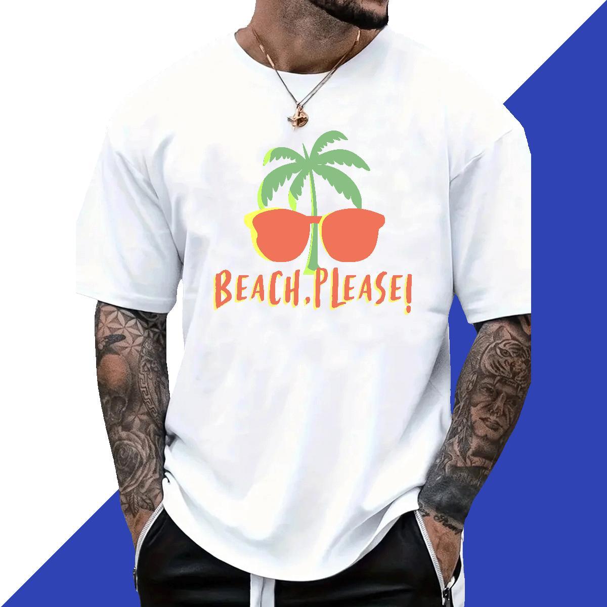High Quality tree 230g Pure Cotton Men Tees Casual Daily Wear Breathable Soft T Shirts Men DIY Customized Custom Big Size Clothings