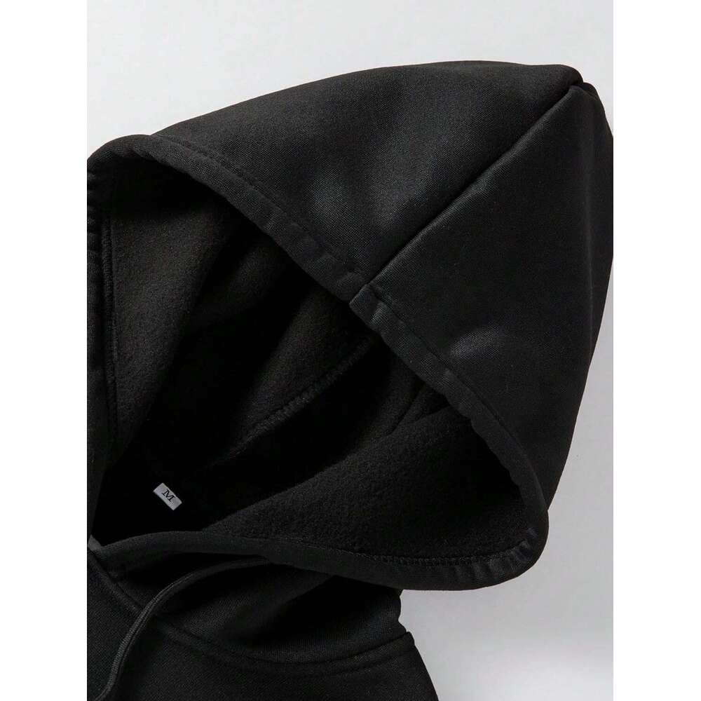 Hoodie for Mens Womens Floerns Drawstring Hoodie Long Sleeve Graphic Print Drop Shoulder Hoodies sweatshirt pullover jacket