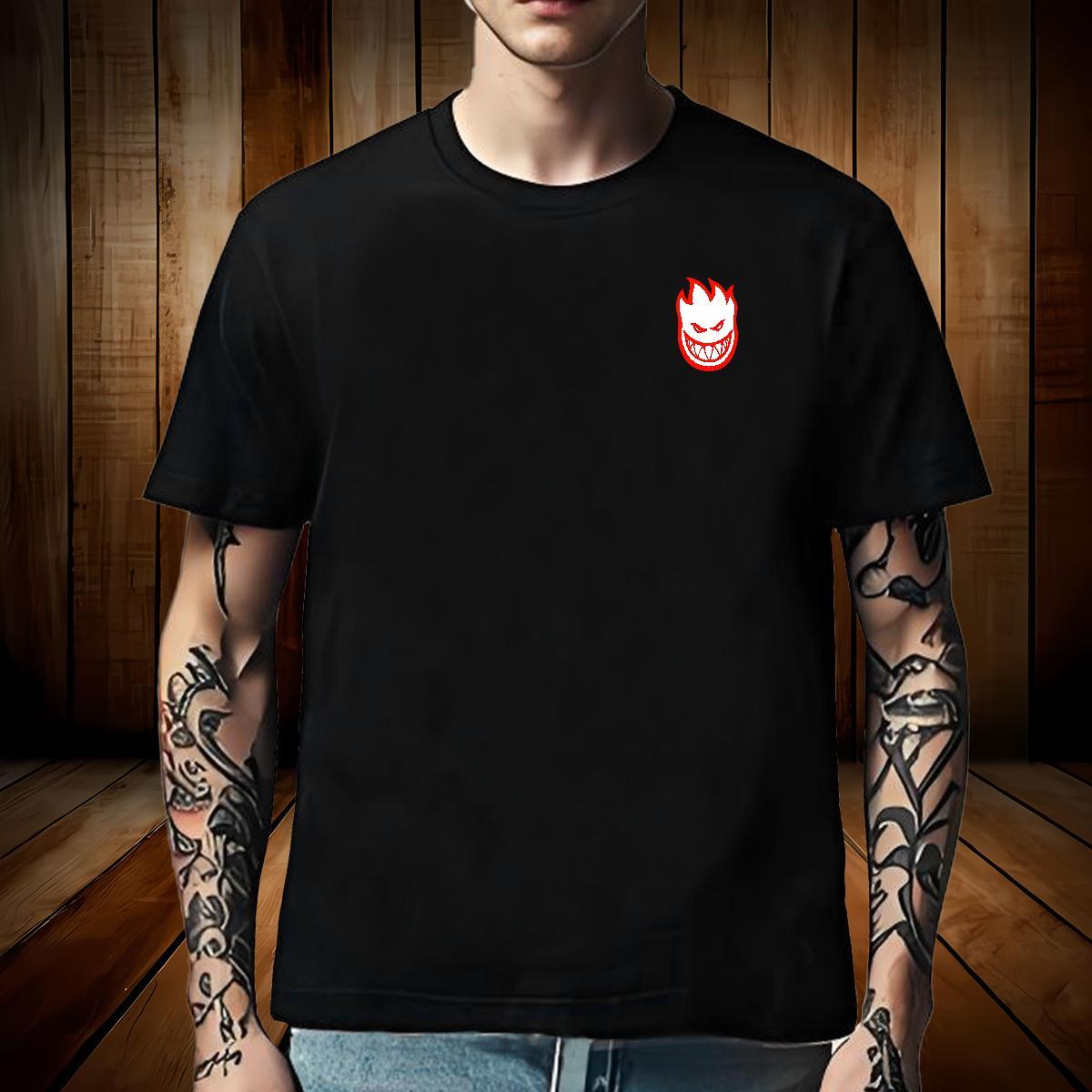 Free Shipping Men Tops Tees halloween Home Outdoor 230g Pure Cotton Clothes Breathable Wholesale Mens T Shirts Oversized 3XL 4XL