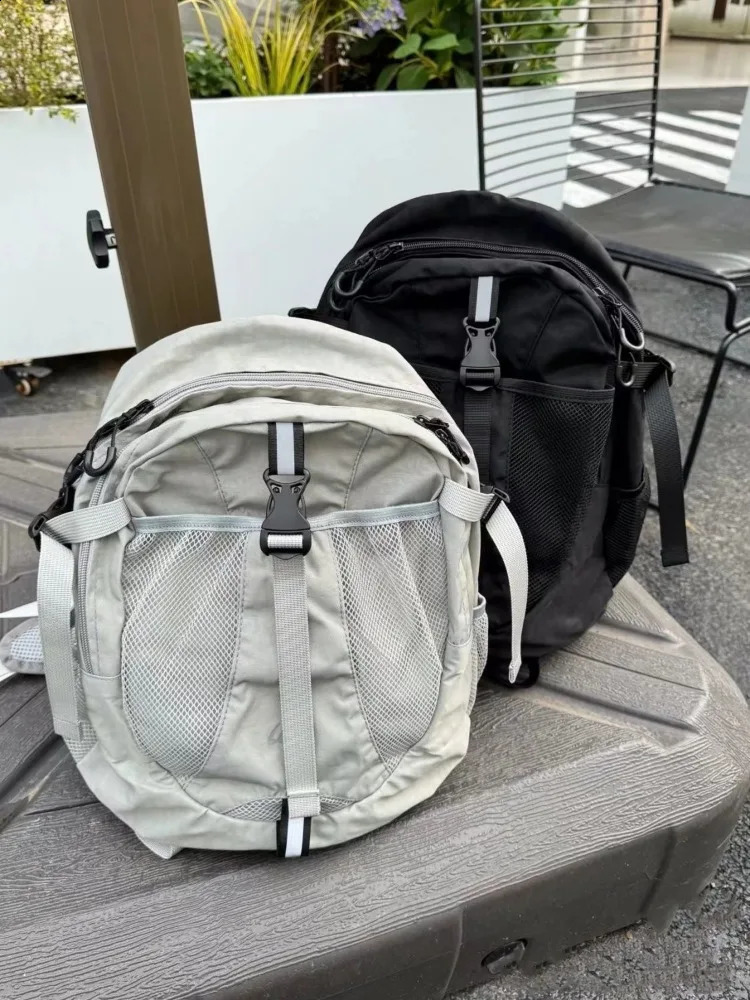 Korean Women Men Backpack Outdoors Travel School Laptop Backpacks Fashion Casual Y2k Bags Backpacks Mochilas Mujer 240806
